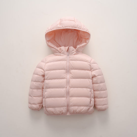 Damen warme Steppjacke mit Kapuze EB