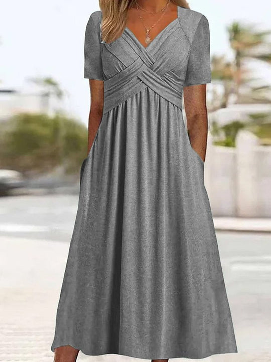 EB | Crossover Midikleid