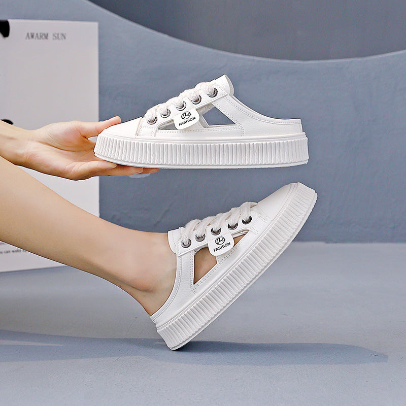 Damen Slip-On Sneakers mit atmungsaktiven Einsätzen und griffiger Sohle EB