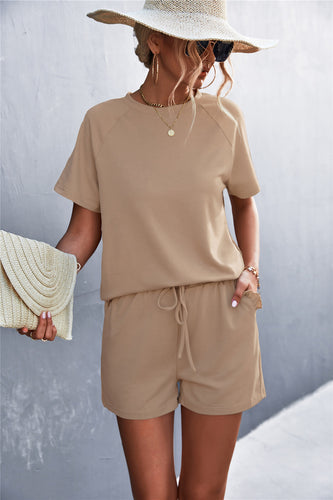 Damen lässiger Kurzsets EB