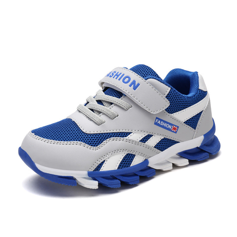 Damen Sportliche Sneakers mit atmungsaktivem Obermaterial und praktischer Klettverschluss EB