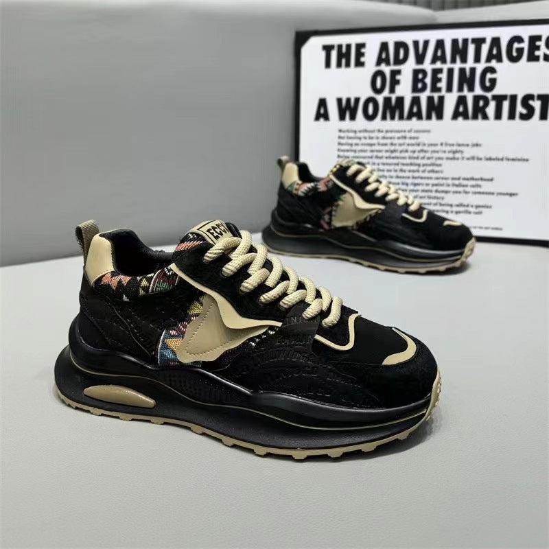 Damen Sportliche Sneakers mit atmungsaktivem Obermaterial und flexiblem Dämpfungssystem EB