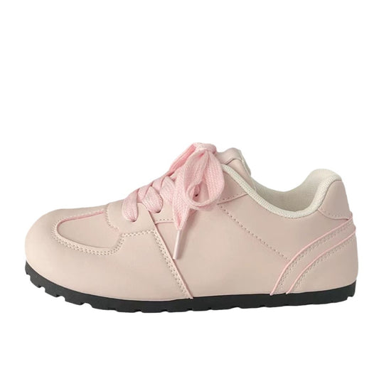 Damen Bequeme Freizeitsneaker mit atmungsaktiver Oberflächenstruktur und rutschfester Sohle EB