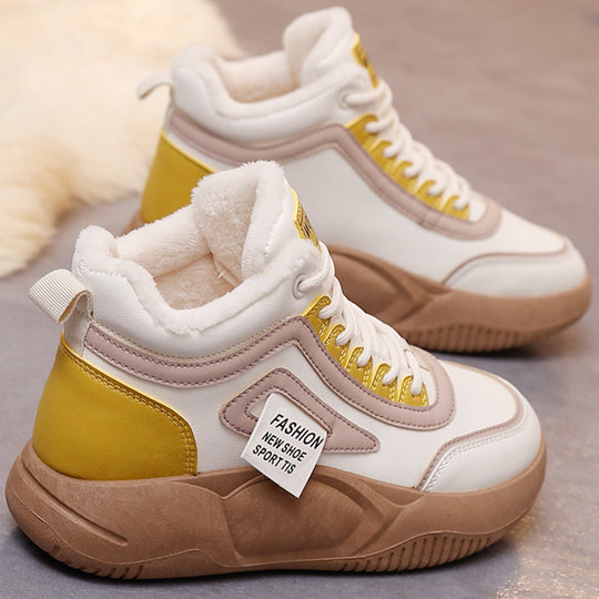 Damen Winter Sneaker mit warmem Innenfutter und rutschfester Sohle EB