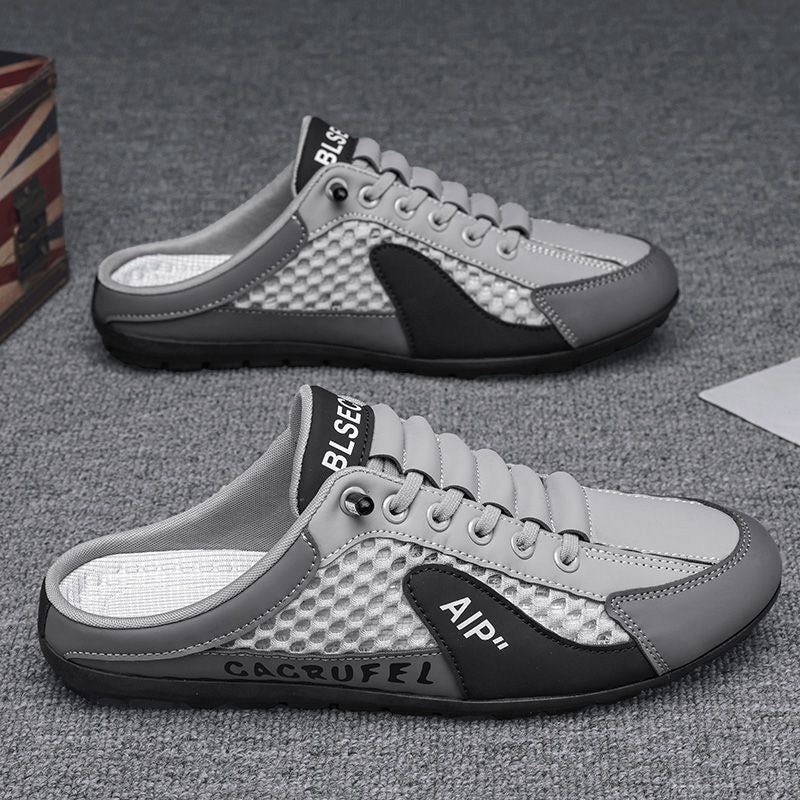 Herren Leichte Slip-On Freizeitsneaker mit Atmungsaktivem Mesh-Design EB
