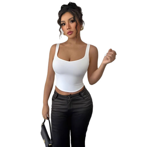 Damen Crop-Top mit modischem Schnitt und Komfort EB