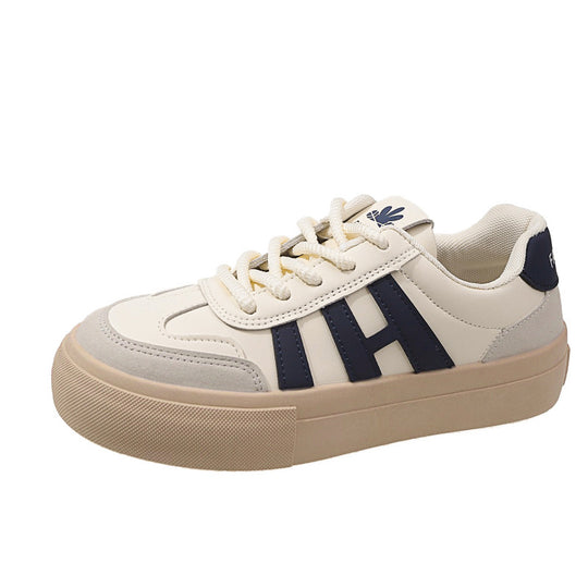 Damen Sportliche Sneakers mit robustem Obermaterial und rutschfester Sohle EB