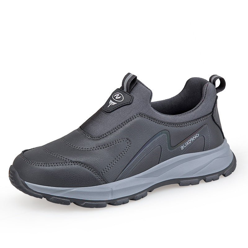 Damen Leichte Slip-On Fitnessschuhe mit rutschfester Sohle EB