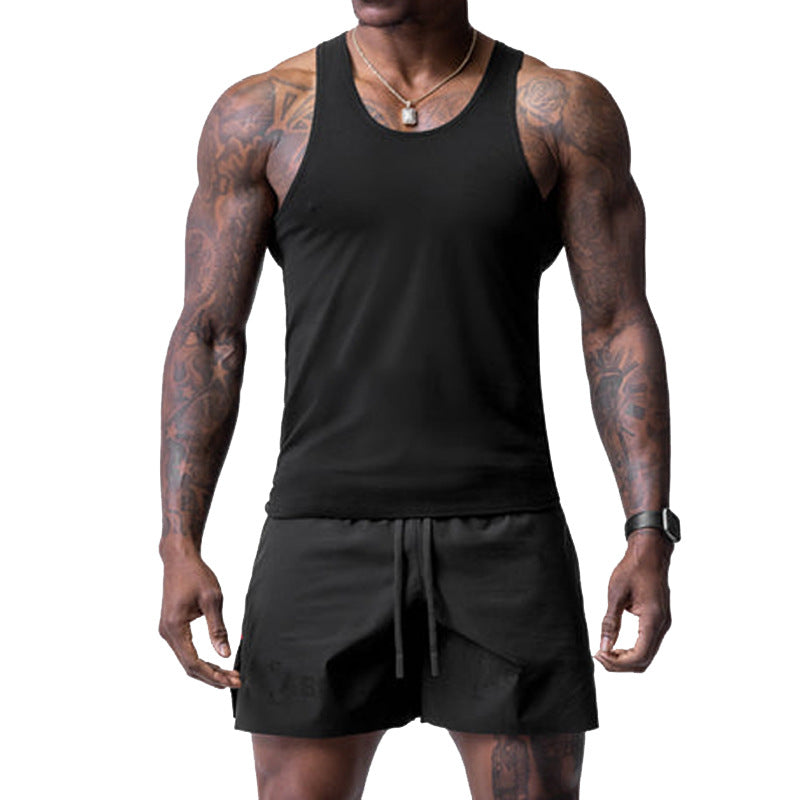 Herren Sportliches Tanktop und Shorts Set EB