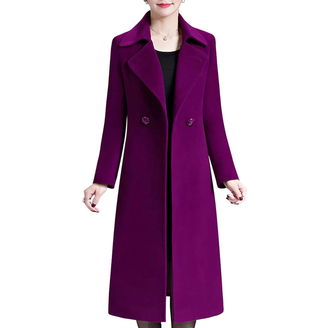 Damen Eleganter langer Mantel EB