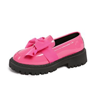 Damen Clogs mit voluminösem Schleifen-Design und rutschfester Sohle EB