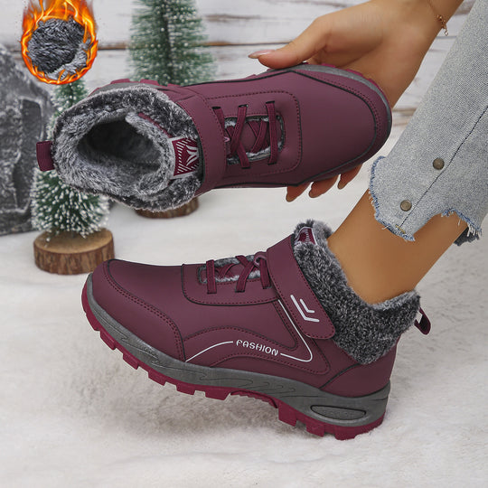 Damen Winterstiefel mit Warmfutter und rutschfester Sohle EB