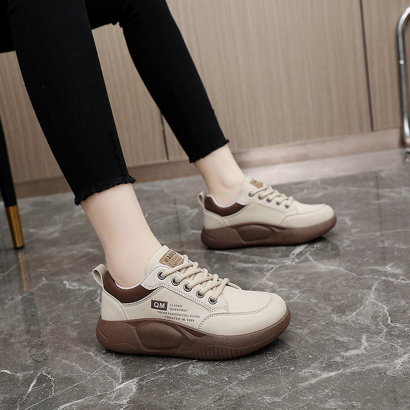 Damen Sportliche Sneakers mit dämpfender Laufsohle und modischem Design EB