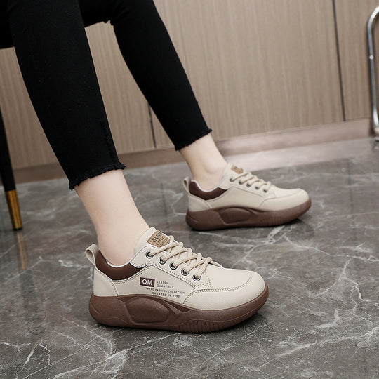Damen Sportliche Sneakers mit dämpfender Laufsohle und modischem Design EB