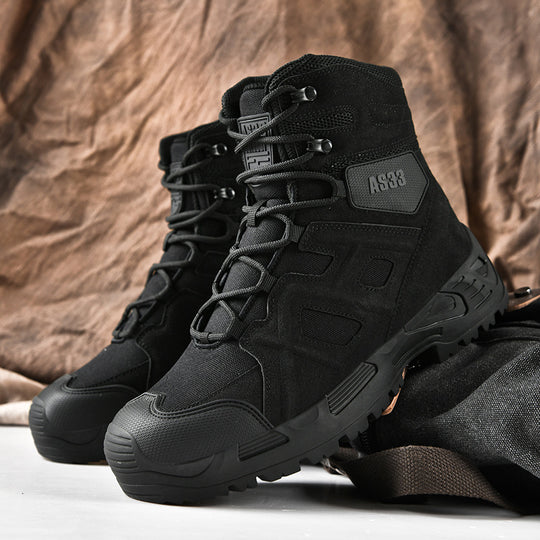 Herren Tactical-Boots mit strapazierfähigem Obermaterial und hohem Knöchelschutz EB