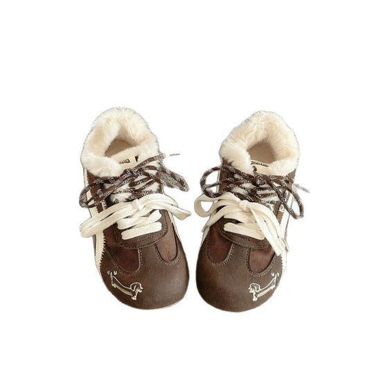 Damen Sportliche Sneakers mit kuscheligem Innenfutter und robustem Obermaterial EB