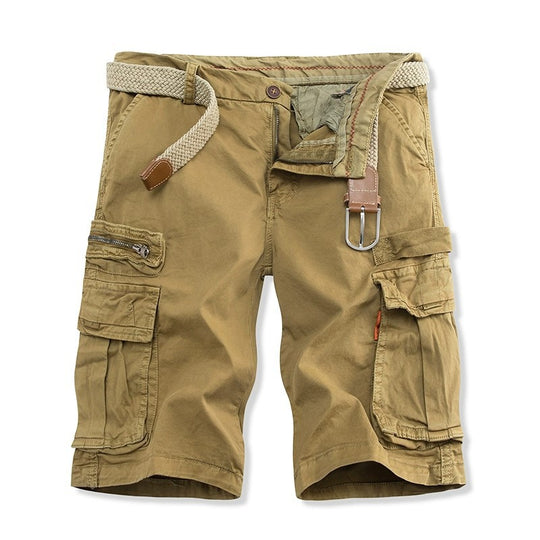 Herren Robuste Multi-Taschen Cargo-Shorts EB