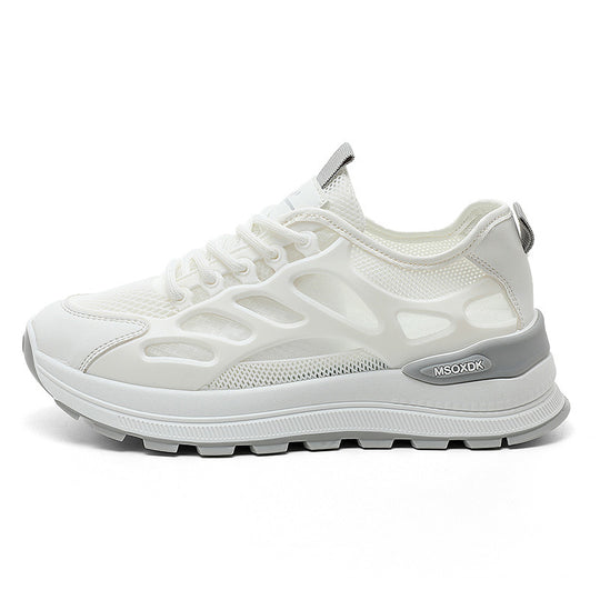 Damen Sportliche Sneakers mit innovativer Netzstruktur und rutschfester Laufsohle EB