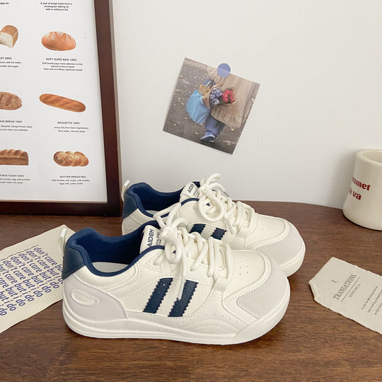 Damen Sportliche Sneakers mit atmungsaktiver Laufsohle und modischem Obermaterial EB