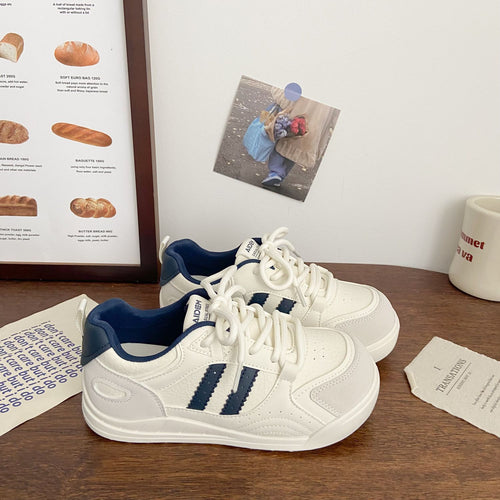 Damen Sportliche Sneakers mit atmungsaktiver Laufsohle und modischem Obermaterial EB