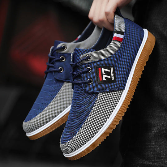 Damen Freizeit-Sneaker mit atmungsaktivem Obermaterial und rutschfester Sohle EB