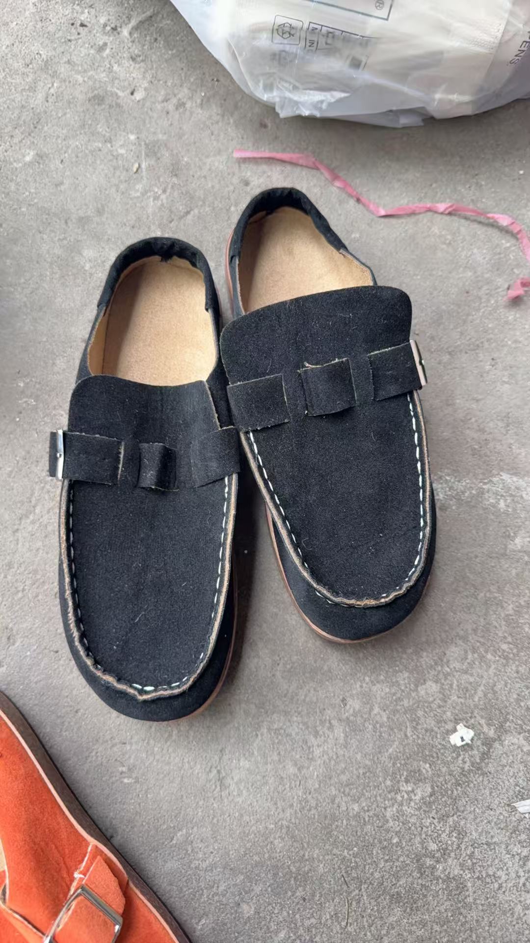 Damen Mokassins mit elegantem Schnallen-Detail EB