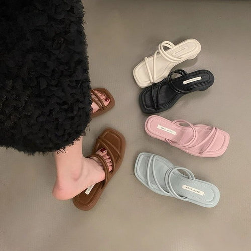 Damen Riemchen-Sandalen mit bequemem Fußbett und modischem Design EB