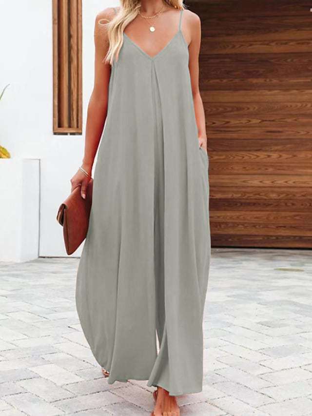 Damen lässiges Maxikleid EB