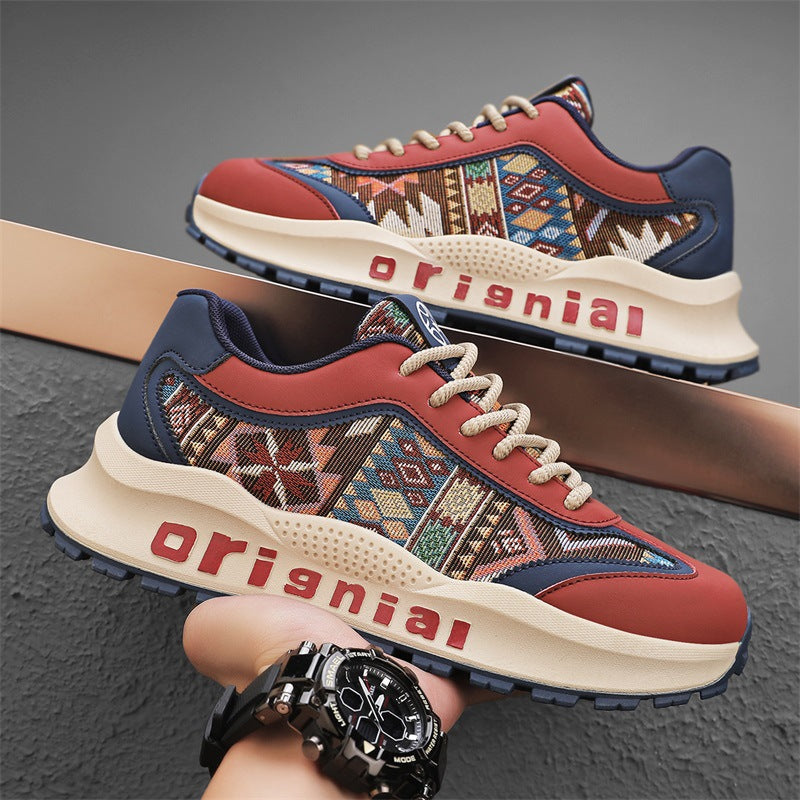 Damen Bequeme und modische Sneakers mit farbenfrohem Design EB
