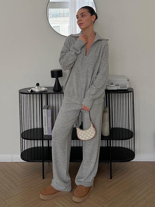 Damen gemütliches Fleece-Set EB