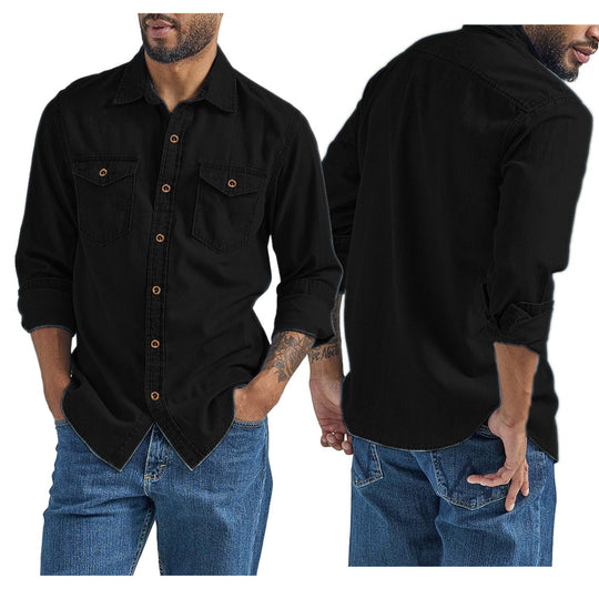 Herren Hemd mit vielseitigen Brusttaschen EB