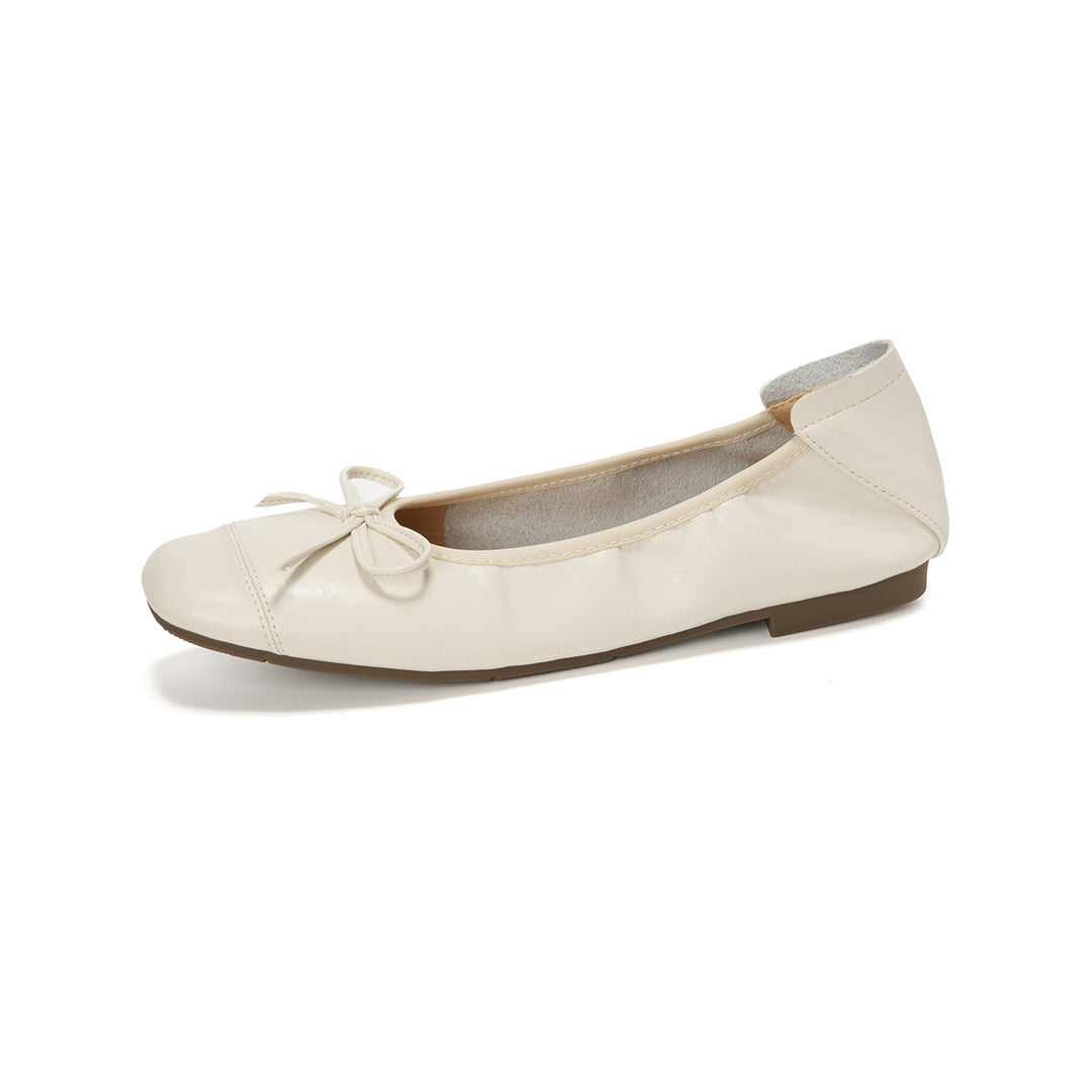 Damen Ballerinas mit zartem Schleifendetail und komfortablem Innenfutter EB
