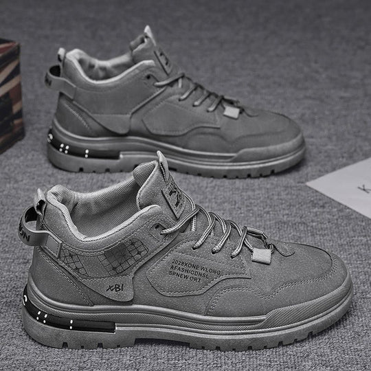 Damen Sportliche Outdoor-Sneaker mit verstärktem Knöchelschutz und rutschfester Sohle EB