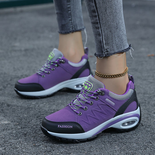 Damen Sportliche Dämpfungssneakers mit atmungsaktivem Obermaterial EB