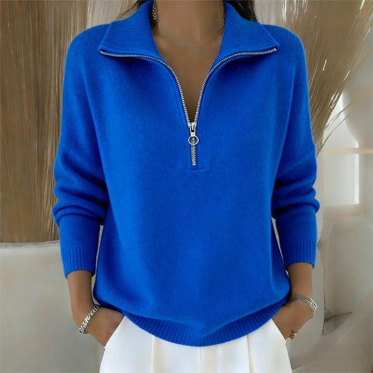 EB | Pullover mit Halbem Reißverschluss