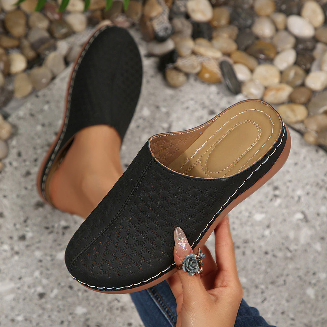 Damen Bequeme Hausschuhe EB