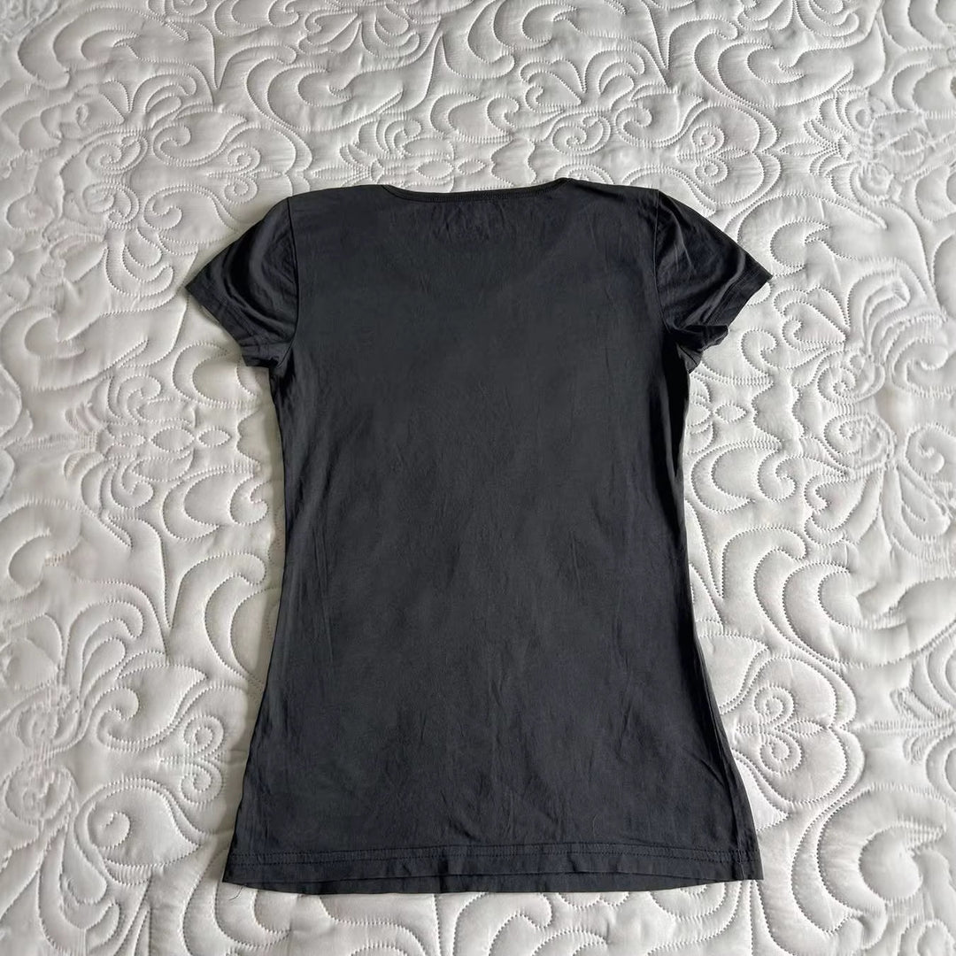 Damen Trendiges Graphic T-Shirt EB
