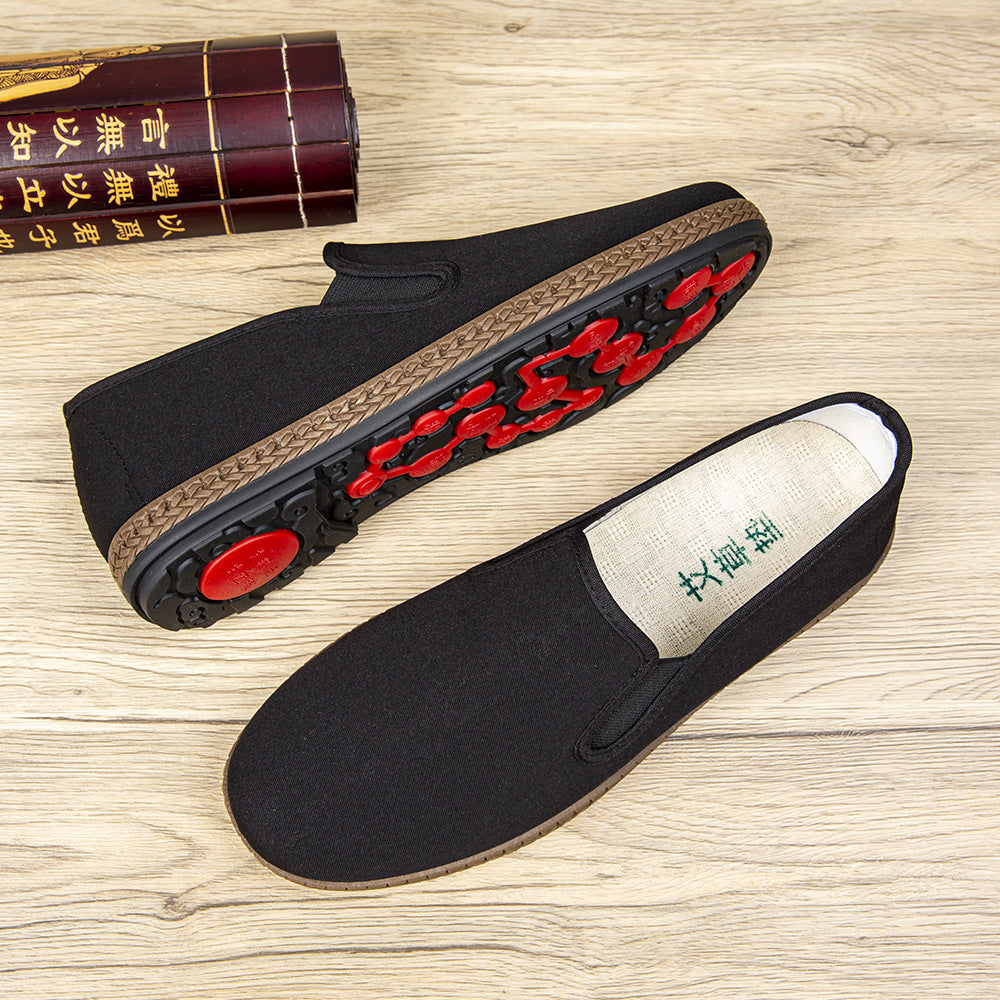 Damen klassische Slip-On Slipper aus elastischem Material EB