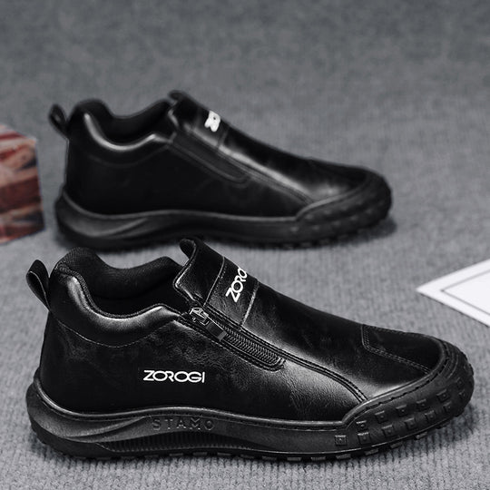 Damen Trendige Slip-On Sneakers mit wasserdichter Beschichtung und atmungsaktiver Innenausstattung EB