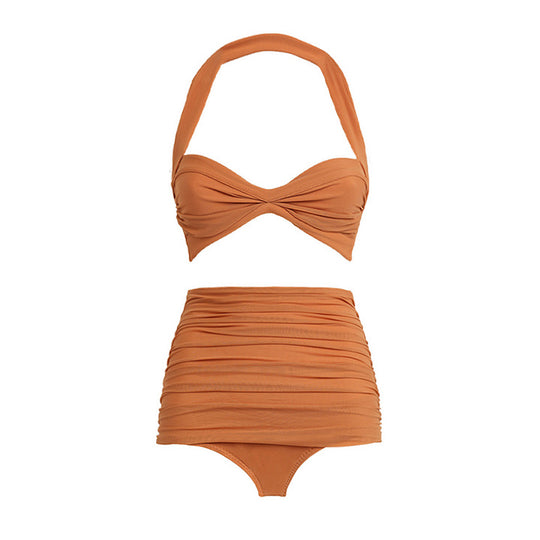 Damen Badeoutfit mit asymmetrischem Design EB