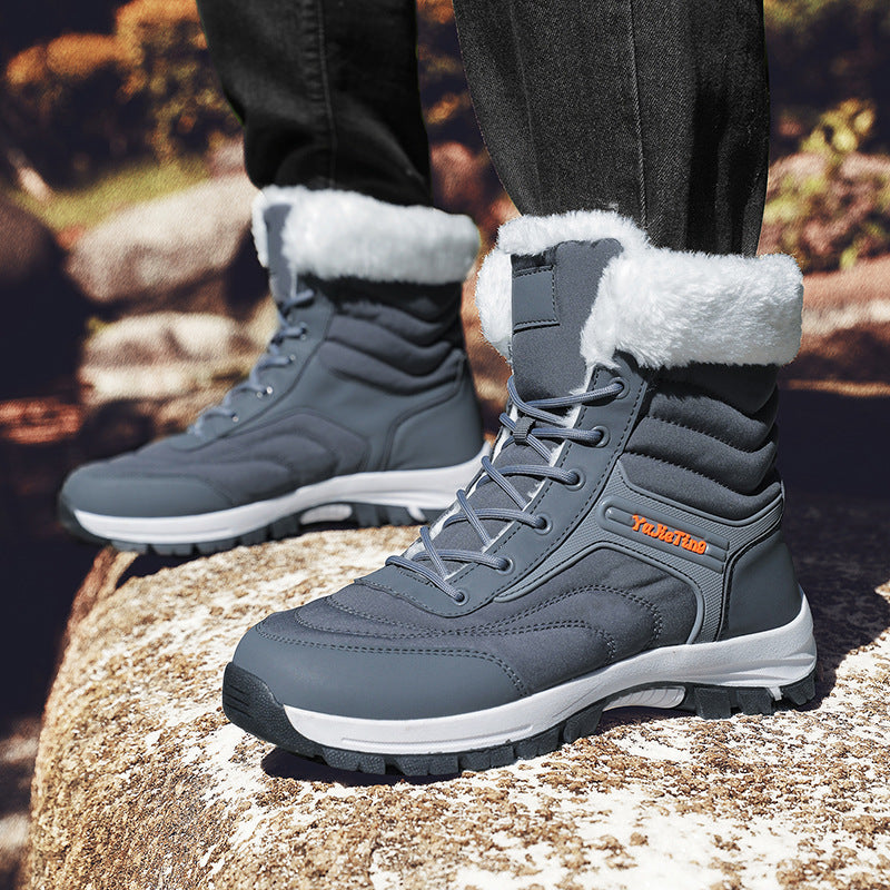 Damen Winterstiefel mit rutschfester Sohle und warmem Futter EB