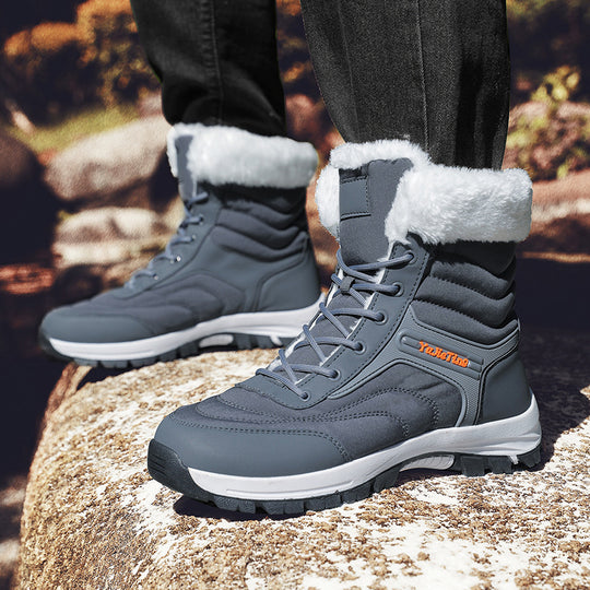 Damen Winterstiefel mit rutschfester Sohle und warmem Futter EB