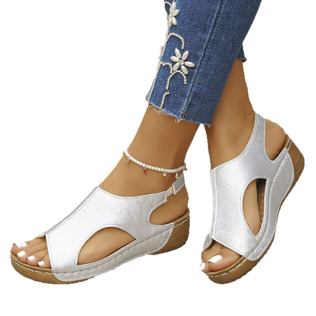 Damen Sandalen mit luftiger Schnittführung von EB
