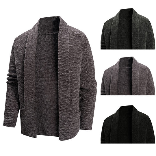 Damen Strickjacke mit modernem Schnitt und praktischen Taschen EB