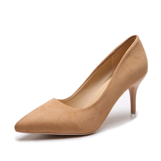 Damen nan spitze Court-Pumps mit schlankem Stilettoabsatz und gepolsterter Komfortinnensohle EB