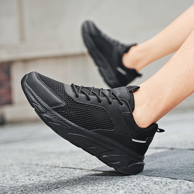 Damen Sportliche Lauf-Sneaker mit atmungsaktiver Mesh-Oberfläche EB