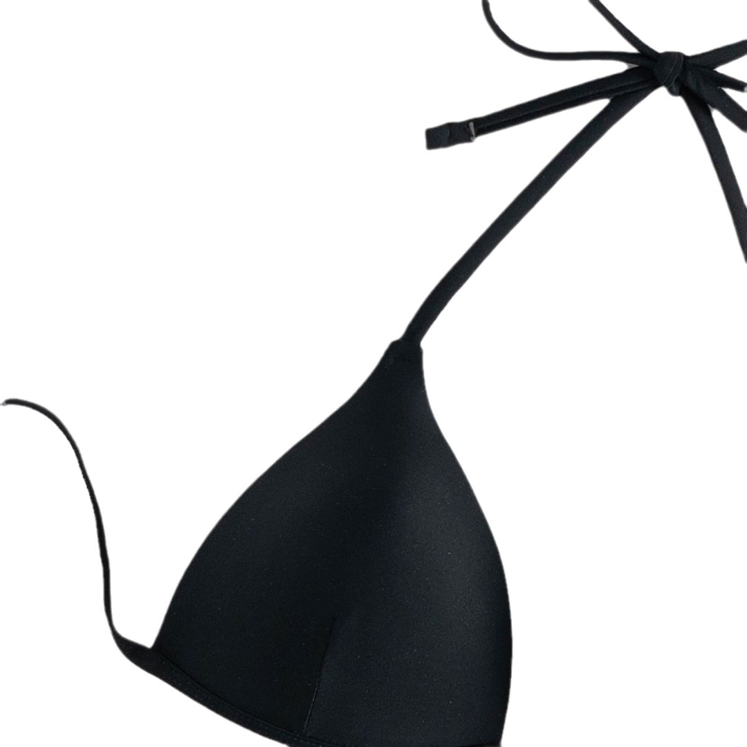 Damen Verführerischer Triangel-Bikini mit Netzrock EB
