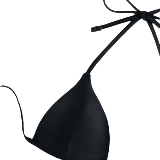 Damen Verführerischer Triangel-Bikini mit Netzrock EB
