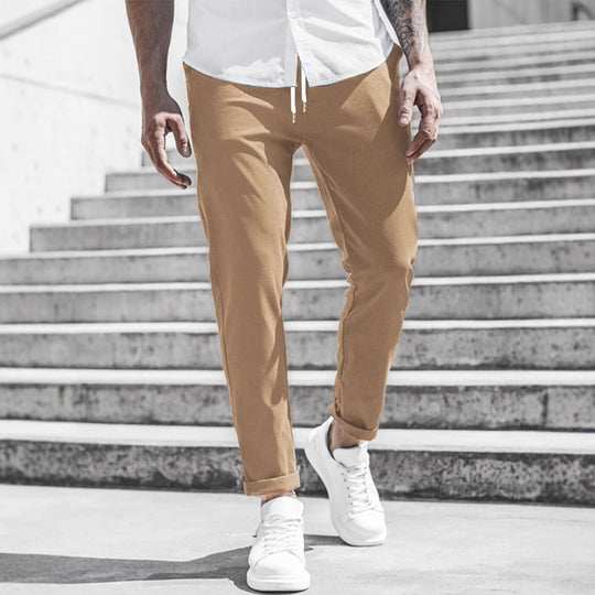 EB Herren Freizeithose mit Kordelzug und Seitentaschen