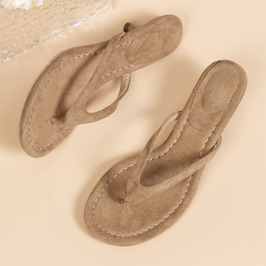 Damen Flip-Flops mit eleganter Absatzhöhe EB